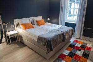 Postel nebo postele na pokoji v ubytování Hotel Stensson