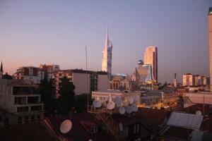 a view of a city skyline with tall buildings at MELINI Boutique Hotel in Batumi