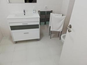 Koupelna v ubytování Azores Pedra Apartments T0 e T1