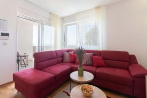 Posezení v ubytování Apartment House Ivan John