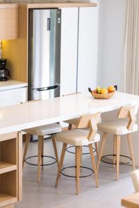 Kuchyňa alebo kuchynka v ubytovaní Sissy Luxury Villa Chania