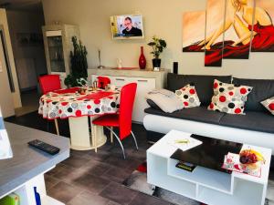 Posezení v ubytování VIP Appartement