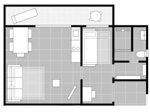Půdorys ubytování Apartments Madzari - Ciovo - Pool