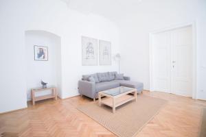 Część wypoczynkowa w obiekcie HeyMi Apartments Stadtpark