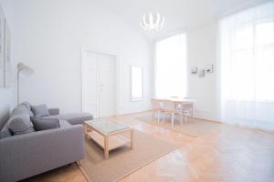 Część wypoczynkowa w obiekcie HeyMi Apartments Stadtpark