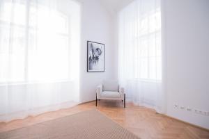 Część wypoczynkowa w obiekcie HeyMi Apartments Stadtpark