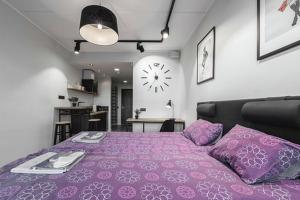 Postel nebo postele na pokoji v ubytování Baltic Accomodation 3 - Rumbi 4-12
