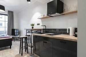 Kuchyň nebo kuchyňský kout v ubytování Baltic Accomodation 3 - Rumbi 4-12