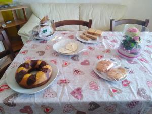 Сніданок для гостей Villetta sul mare