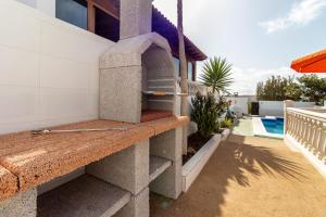Balkon lub taras w obiekcie Chozo del viejo - Peaceful country Villa in La Antigua