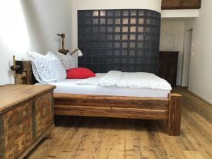 Apartmány Sebastian客房内的一张或多张床位