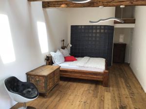 Apartmány Sebastian客房内的一张或多张床位