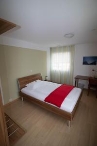 Ein Bett oder Betten in einem Zimmer der Unterkunft Motel Mühle