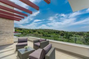 Balkón nebo terasa v ubytování Villa Sara