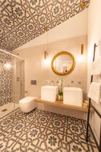 Koupelna v ubytování Filinona B&B