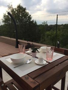 Balkón nebo terasa v ubytování Sentirsi a casa