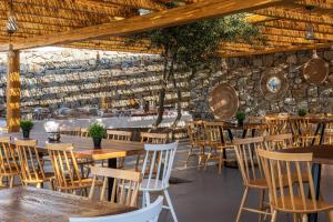 Restaurace v ubytování Mykonos Drops