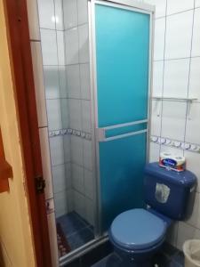 Salle de bains dans l'établissement Conquista Cusco