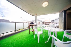 Balkón nebo terasa v ubytování Awaji Seaside Resort in Shiduki1555