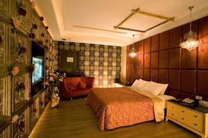 TV a/nebo společenská místnost v ubytování Chateau Motel & Spa