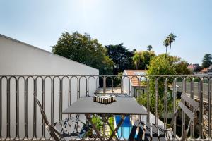 Uma varanda ou terraço em Maison Cabral
