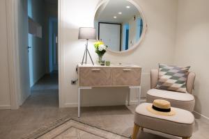 Posezení v ubytování Piraeus Seaview Elegant Apartments