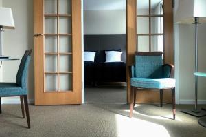 Posezení v ubytování Hotel Skivehus