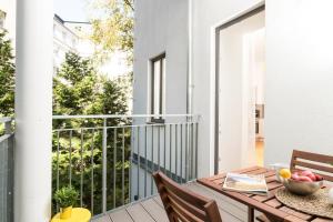 Balkon lub taras w obiekcie Prater Balcony Suite