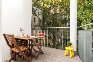 Balkon lub taras w obiekcie Prater Balcony Suite
