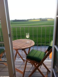 Balkón nebo terasa v ubytování Roskilde B&B