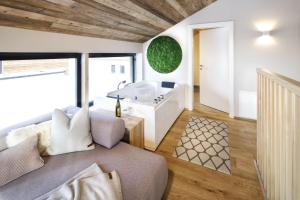 Posezení v ubytování Katschberg Lodge