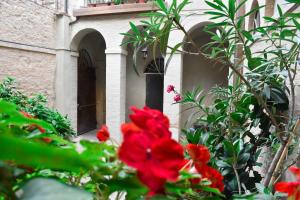 A garden outside Il Nido del Canterino