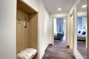 Posteľ alebo postele v izbe v ubytovaní ASTORIA Hotel & Medical Spa
