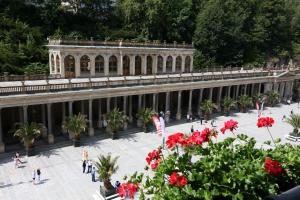 Vonkajšia záhrada v ubytovaní ASTORIA Hotel & Medical Spa