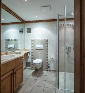 Koupelna v ubytování Vital Resort Mühl
