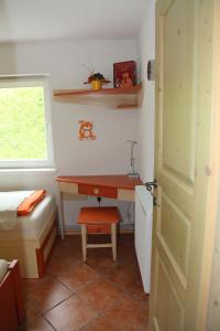 Kuchyň nebo kuchyňský kout v ubytování Apartment Pri Leju