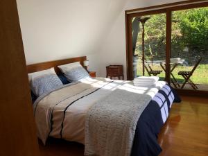 Postel nebo postele na pokoji v ubytování Côté Coteau