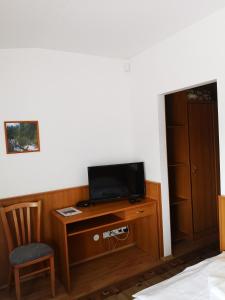 TV a/nebo společenská místnost v ubytování Apartmány EKOSERVIS SLOVENSKO