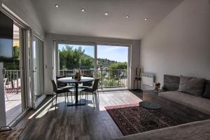 Χώρος καθιστικού στο HD Beach House I