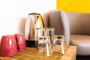 Гостиная зона в Guest House Theona