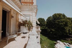 Balkón nebo terasa v ubytování La Villa Guy & Spa - Teritoria