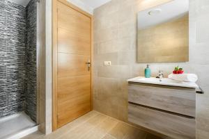 A bathroom at Casa Marosa