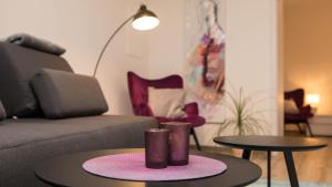 Posezení v ubytování Frühstückshotel Landgasthof Kramer