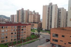 Nespecifikovaný výhled na destinaci Bogotá nebo výhled na město při pohledu z ubytování v soukromí + 8 fotografií