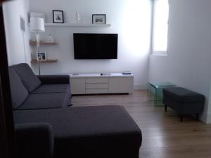 Televízia a/alebo spoločenská miestnosť v ubytovaní Great apartment with excellent location (Calle Fuencarral/Gran Via/Chueca)