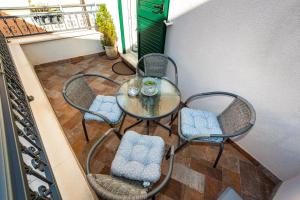 Balkón nebo terasa v ubytování Navis Luxury Apartments