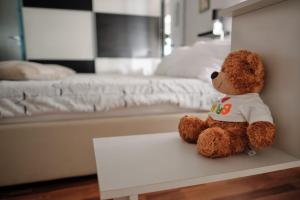 Posteľ alebo postele v izbe v ubytovaní Studio Sweet Home
