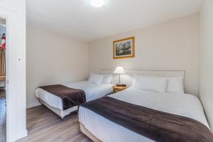 Postel nebo postele na pokoji v ubytování Bluebird Motel