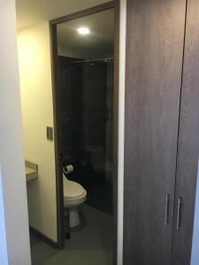 Koupelna v ubytování HOTEL ZARCILLEJO