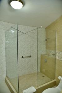 Vonios kambarys apgyvendinimo įstaigoje Hotel Grand A View
